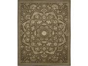 Nourison 5243 Regal Area Rug Collection Chocolate 3 ft 9 in. x 5 ft 9 in. Rectangle