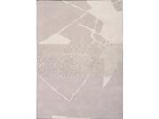 Calvin Klein Rugs 11871 Ck31Reflective Area Rug Collection Pearl 5 ft 6 in. x 7 ft 5 in. Rectangle
