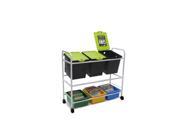 Copernicus Educational Products BB5 TEC B3 Book Browser Cart with 3 Base Tech Tub