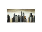 Modern Style Painting Of A Modern City Scape by Benzara