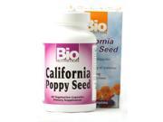 Bio Nutrition Inc 1147487 California Poppy Seed 500 mg 60 Vegetarian Capsules