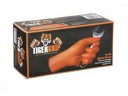 Eppco 8844 Tiger Grip Orange Nitrile Gloves L