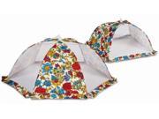 Picnic Plus ACM 728FL Food cover tent umbrellas set of 2 Floribunda