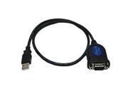 Hawking USB to RS232 Converter Type A Male USB DB 9 Male