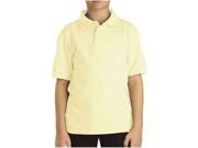 Dickies KS4552YL S Kids Short Sleeve Pique Polo Shirt Yellow Small