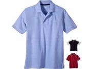 Dickies KS4552ER L Kids Short Sleeve Pique Polo Shirt English Red Large