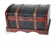 Leather Wooden Chest