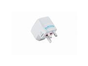 Leeds 1660 72 Universal Travel Adapter with USB Port White