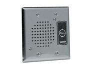 Valcom V 1072A ST Talkback Doorplate Speaker Stnless Stl