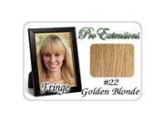 Brybelly Holdings PRFR 22 No. 22 Golden Blonde Pro Fringe Clip In Bangs