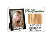 Brybelly Holdings PRFR 27613 No. 27 613 Dark Blonde with Platinum Pro Fringe Clip In Bangs