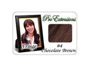Brybelly Holdings PRFR 4 No. 4 Chocolate Brown Pro Fringe Clip In Bangs