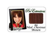 Brybelly Holdings PRFR 6 No. 6 Medium Chestnut Brown Pro Fringe Clip In Bangs