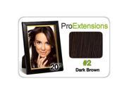 Brybelly Holdings PRLC 20 2 Pro Lace 20 in. No. 2 Dark Brown