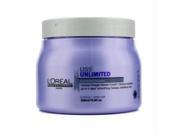 L oreal 16706851144 Professionnel Expert Serie Liss Unlimited Smoothing Masque For Rebellious Hair 500ml 16.9oz