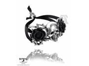 Alchemy Gothic A96 Skull Briar Rose Bracelet
