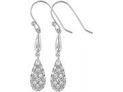 Doma Jewellery DJS02119 Sterling Silver Rhodium Plated Earring with CZ