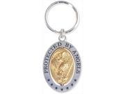AngelStar 1110 Protected By Angels Key Chain Pack of 4
