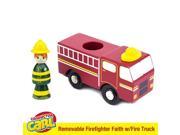 Brybelly Holdings TCON 105 Firefighter Faith Fire Truck with Removable Character