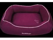 Red Dingo DN MF PU ME Bed Donut Purple Medium