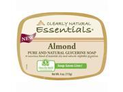 Clearly Natural Glycerin Bar Soap Almond 4 oz 1279629