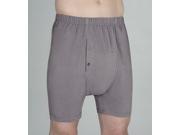Prime Life Fibers MBB100GRYSM Wearever Small Mens Incontinence Boxer Briefs in Grey