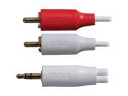 RCA AH745R Rca 3 5mm to rca stereo adapter