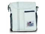 Sailor Bags 313 WB Lunch Bag White with Blue Trim