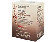 Giovanni Hair Care Products Touch Up Hair Towelette 2Chic Ultra Sleek 10 ct 1520725