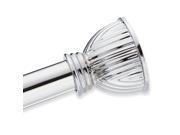 Elegant Home Fashions RO30057 Forget Me Not Decorative Shower Rod Chrome Finish