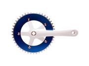 Big Roc Tools 57CC8106ABEW Chainwheel And Crank Set Blue And White