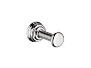Hansgrohe 42137000 Axor Montreux Single Robe Hook in Chrome