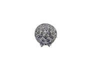 Doma Jewellery MAS07999 Sterling Silver Pin Marcasite Hat MP028