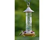 WoodLink WL35240 Embossed Glass Hummingbird Feeder