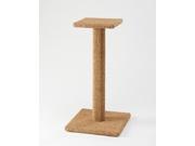 Sustainable Lifestyles 30 postperch sienna 30 in. Sisal Cat Scratching Post and Perch Sienna