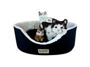 Aeromark C04HML MB Armarkat Pet Bed Cat Bed 22 x 19 x 8 Laurel Green Ivory