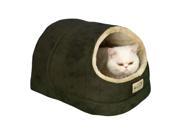 Aeromark C18HML MH Armarkat Pet Bed Cat Bed 18 x 12 x 14 laurel Green Beige