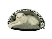Aeromark C19HZY HL Armarkat Pet Bed Cat Bed 20 x 11 x 20 Sage Green Pawprint