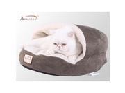 AeroMark C31HML MB Armarkat Cat Bed Laurel Green and Ivory C31HML MB