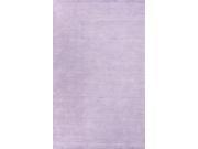 Jaipur Rugs RUG109641 Solids Handloom Solid Pattern Wool Art Silk Purple Rug KT19