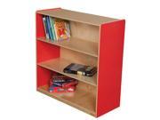 Wood Designs 12936R Strawberry Red Bookshelf 36 In. H