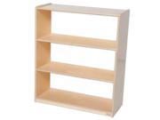 Wood Designs 12942AC Bookshelf With Acrylic Back 42 In. H