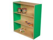 Wood Designs 12942G Green Apple Bookshelf 42 In. H
