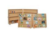 Wood Designs 14343 Folding Double Sided Book Display 48 In. H
