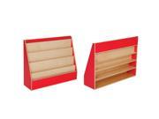 Wood Designs 34300R Strawberry Red Book Display Stand