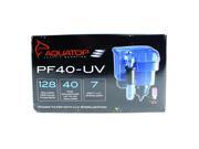 Aquatop Aquatic Supplies Hang On Filter With Uv Sterilizer 40 Gal PF40 UV