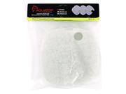 Aquatop Aquatic Supplies Replacement Fine Filter Pad For Cf300 Canister 3 Pack White RFP CF300