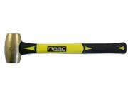 ABC Hammers ABC4BF 4 Lb. Brass Hammer With 15 In. Fiberglass Handle