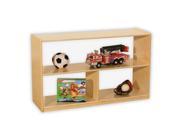 Wood Designs 13030AC Versatile Shelf Storage With Acrylic Back 30 In. H