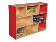 Wood Designs 13600R Strawberry Red Single Storage 36 In. H